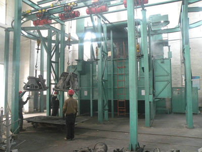 Shot blasting machine